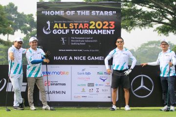 MBOIG gelar turnamen golf sembari berdonasi ke Yayasan Pita Kuning