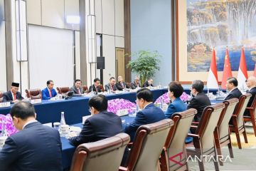 Presiden lakukan tiga pertemuan bisnis dengan pengusaha China
