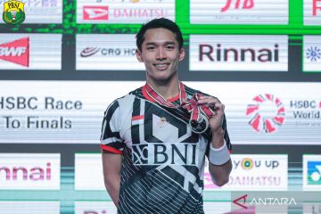 Jonatan keluar sebagai runner up untuk kali kedua di Japan Open