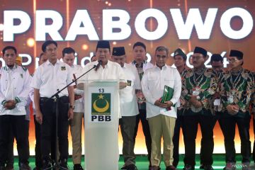 Partai Bulan Bintang deklarasikan Prabowo sebagai capres