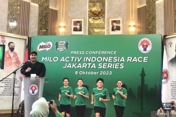 Menpora Dito sambut gembira MILO Active Indonesia Race 2023 Jakarta