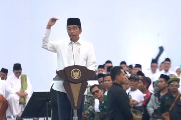 Presiden: Capres ngopi bareng, kok yang di bawah bertengkar