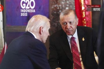 Biden berbincang dengan Erdogan, bicarakan status Swedia di NATO