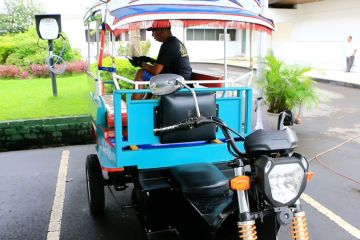 Gili Trawangan mulai beralih ke moda transportasi listrik