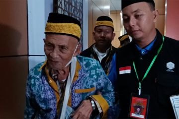 Haji tertua Indonesia bersyukur telah sempurnakan rukun Islam