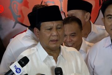 Ini jawaban Prabowo saat ditanya soal Bacawapres