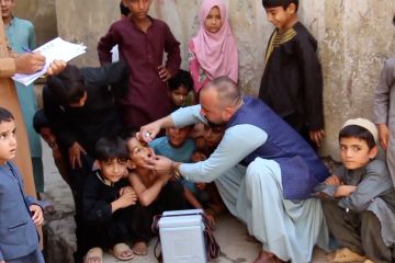 Kampanye vaksinasi antipolio diluncurkan di Afghanistan timur