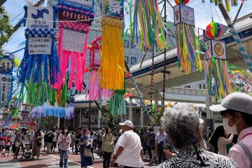 Kemeriahan Festival Tanabata 2023