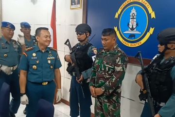 Lanal Banten tangkap anggota TNI gadungan diduga buka praktik mantri