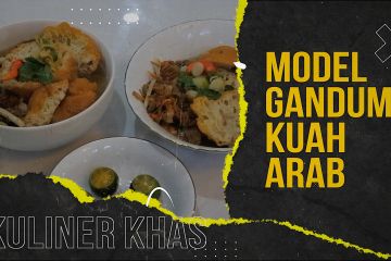 Nikmatnya model gandum kuah Arab, kreasi makanan khas Palembang