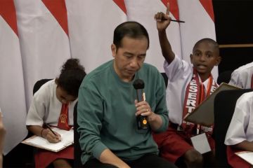 Presiden Jokowi kagumi kemampuan matematika siswa Papua