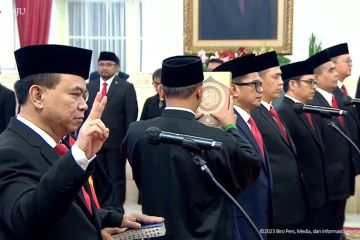 Presiden Jokowi lantik Menkominfo, 5 Wakil Menteri dan Wantimpres