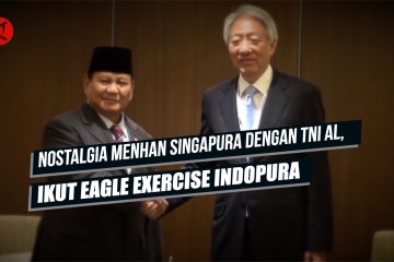 Nostalgia Menhan Singapura dengan TNI AL, ikut Eagle Exercise Indopura