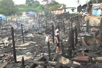 33 rumah ludes terbakar, Gubernur Al Haris nyatakan siap membantu