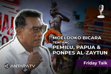 Friday Talk - Moeldoko berbicara tentang pemilu, Papua dan Ponpes Al-Zaytun