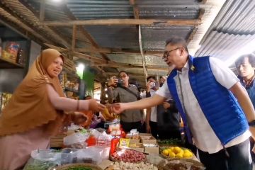 Tinjau pasar Malangjiwan, Mendag Zulhas sebut harga pangan stabil
