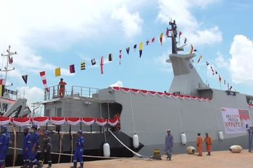 KSAL luncurkan KRI Tuna 876 di Batam, perkuat Koarmada I