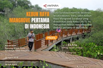 Kebun Raya Mangrove pertama di Indonesia