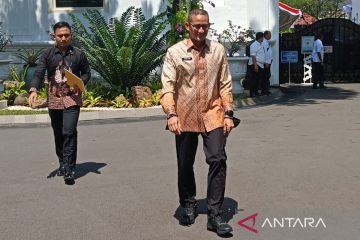 Sandiaga sebut bertemu Jokowi empat mata bahas politik dan pariwisata