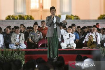 Presiden ajak tokoh agama berzikir dan optimistis Indonesia Emas 2045