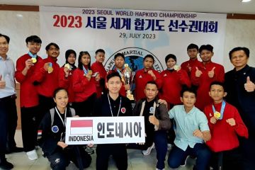 Tim hapkido Indonesia raih hasil positif pada kejuaraan dunia di Seoul
