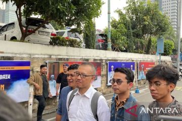 Keluarga korban kecelakaan kabel serat optik datangi Polda Metro Jaya