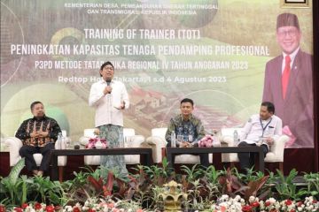 Mendes: Tenaga pendamping dibutuhkan desa dalam pembangunan