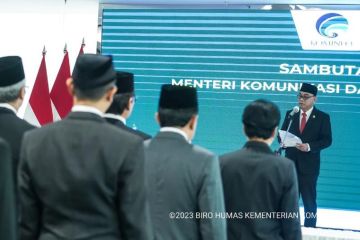 Menteri Budi Arie lantik sepuluh pimpinan tinggi madya Kemenkominfo