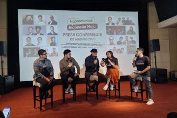 "Ngobrol untuk Indonesia Maju", menikmati podcast sensasi bioskop