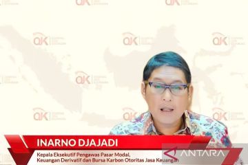 OJK catat dana terhimpun di pasar modal Rp162,09 triliun