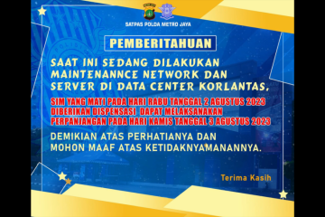 Polda Metro Jaya tiadakan layanan SIM Keliling pada Kamis