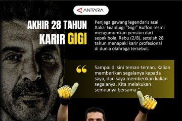 Akhir 28 tahun karir Gianluigi Buffon