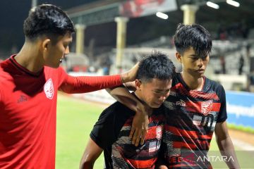 Garuda United U-17 kalah lawan Kashima Antlers