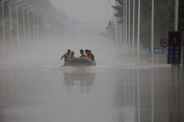 Banjir akibat Topan Doksuri kini terjang timur laut China