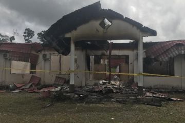 Polisi selidiki terbakarnya kantor KPU Yahukimo di Dekai