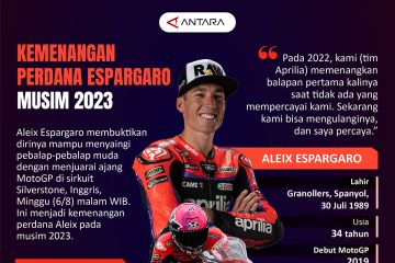 Kemenangan perdana Aleix Espargaro pada musim 2023