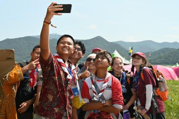 Kontingen Indonesia anggap jambore dunia masih batas aman
