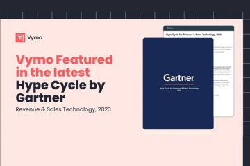Vymo diakui di siklus Gartner Hype Cycle untuk Teknologi Pendapatan dan Penjualan, 2023
