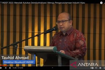 Indef proyeksikan pertumbuhan ekonomi 2023 sebesar 4,9 persen