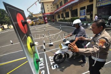 Sosialisasi perubahan uji praktik SIM C di Bengkulu