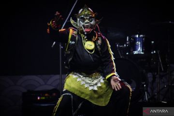 Wayang Topeng Beraksi di Tapin Art