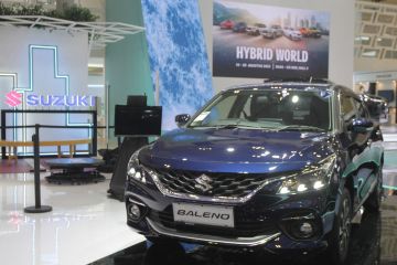 Suzuki Baleno tampil dengan fitur baru di GIIAS 2023