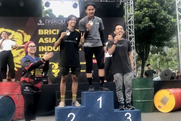 Daftar pemenang nomor speed Brick Parkour Asian Tour 2023 Indonesia