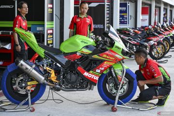 Persiapan balapan ARRC 2023 di Mandalika