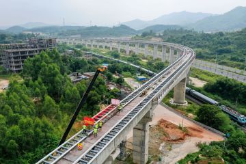 Investasi perkeretaapian China tumbuh 7 persen hingga Juli 2023