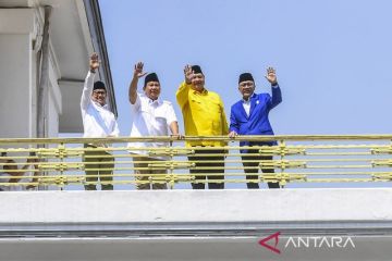 Kemarin, Golkar-PAN dukung Prabowo hingga Ganjar hormati Golkar-PAN