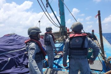 Bakamla RI tangkap kapal ikan Vietnam di Laut Natuna