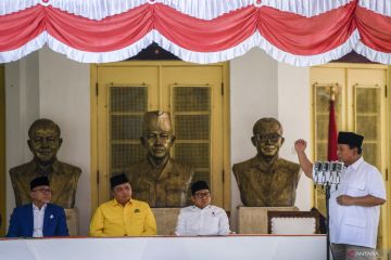 Golkar dan PAN resmi dukung Prabowo maju Pilpres 2024