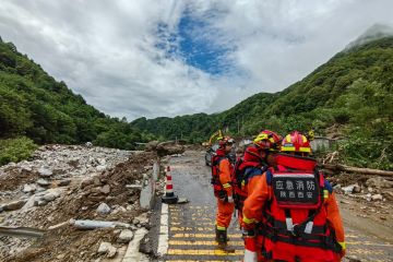 China keluarkan peringatan kuning untuk bencana geologis