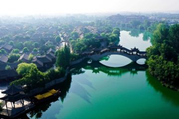 Pembangunan ekologis Taierzhuang di  Kanal Besar Beijing-Hangzhou